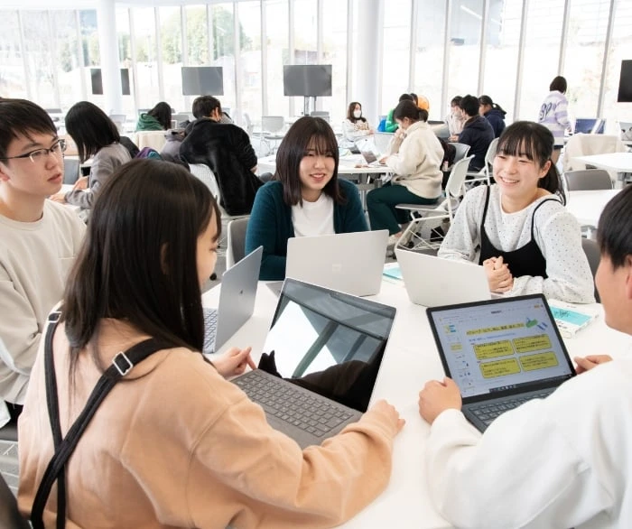 理由01非認知能力を育む教育 授業風景