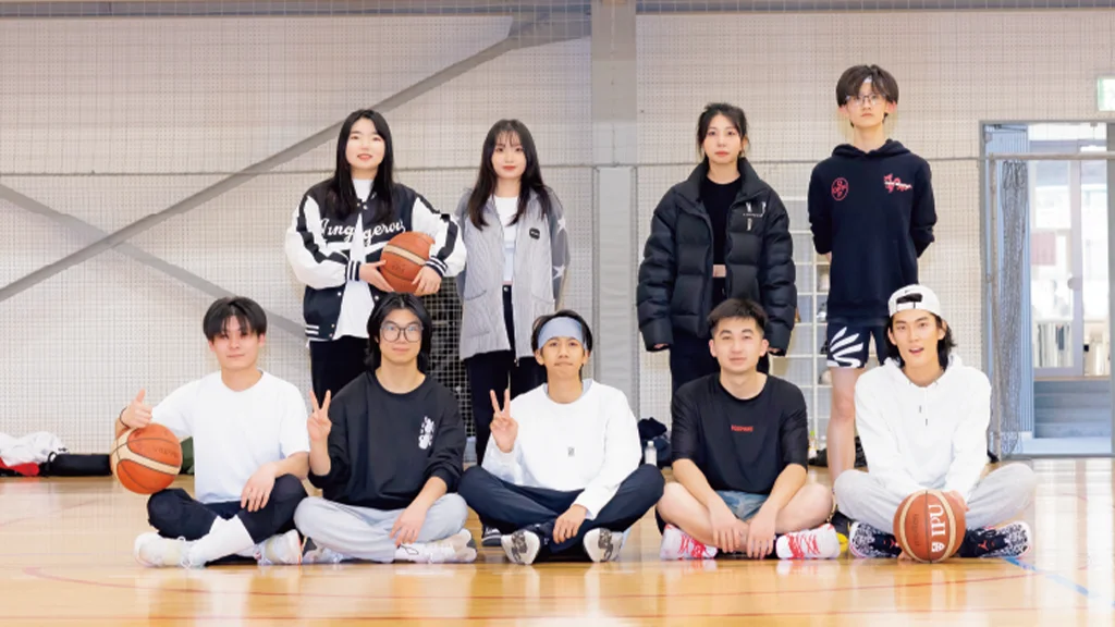 カクチーム（留学生バスケットボール）