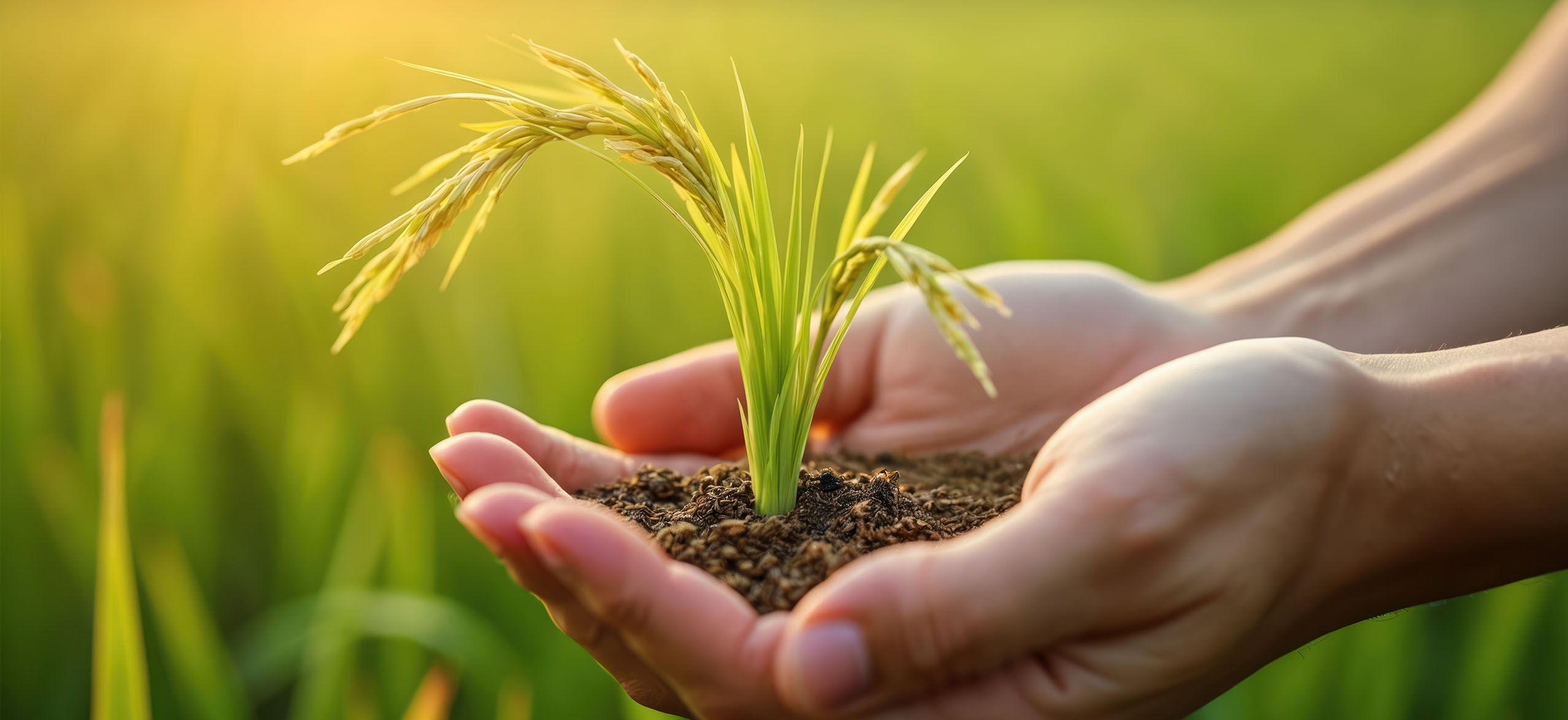 植物の研究に取り組む研究者